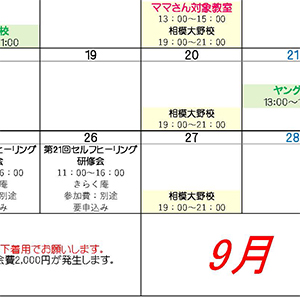 スケジュール