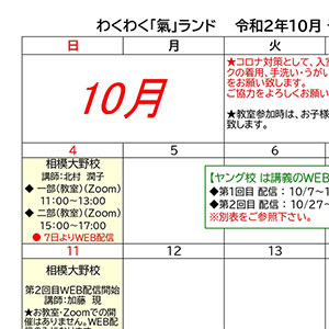 スケジュール