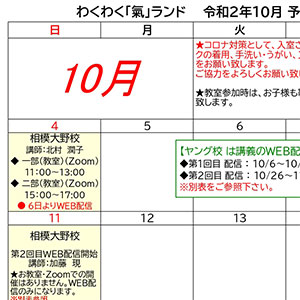 スケジュール